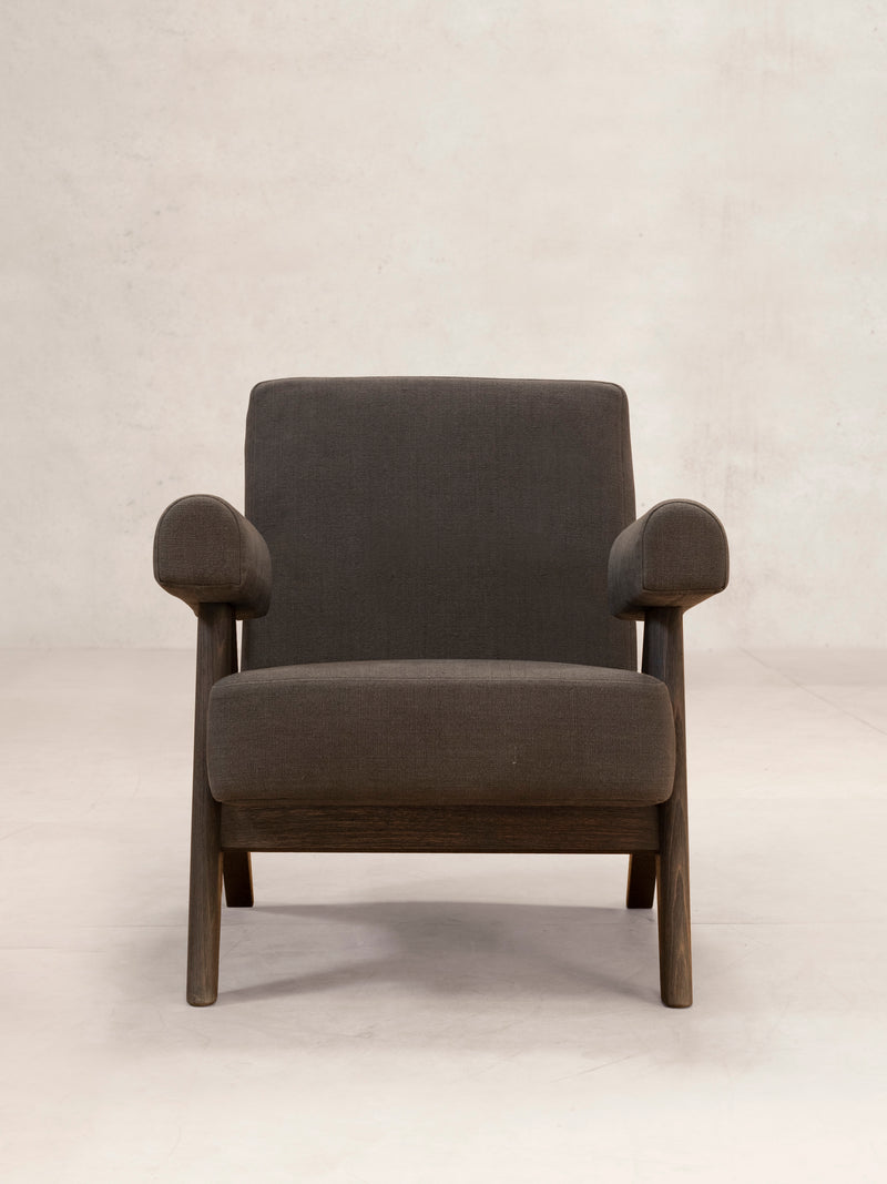 Upholstered Easy Armchair in Zanav Fabric/Special Edition