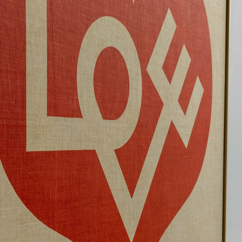 Iconic "Love" Environmental Enrichment Panel by Alexander Girard for Herman Miller, 1972