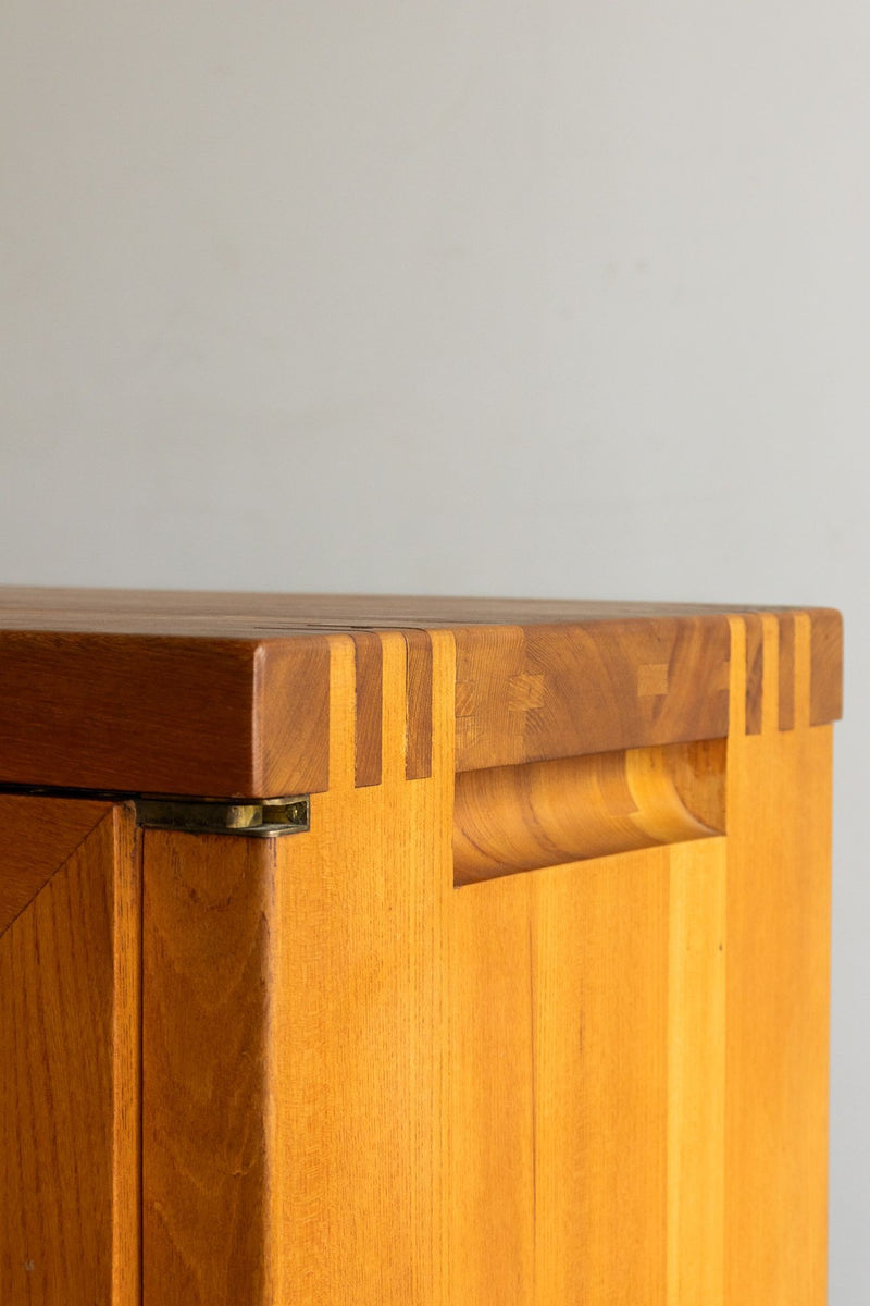 Pierre Chapo R18 Cabinet in Solid Elm, France 1960