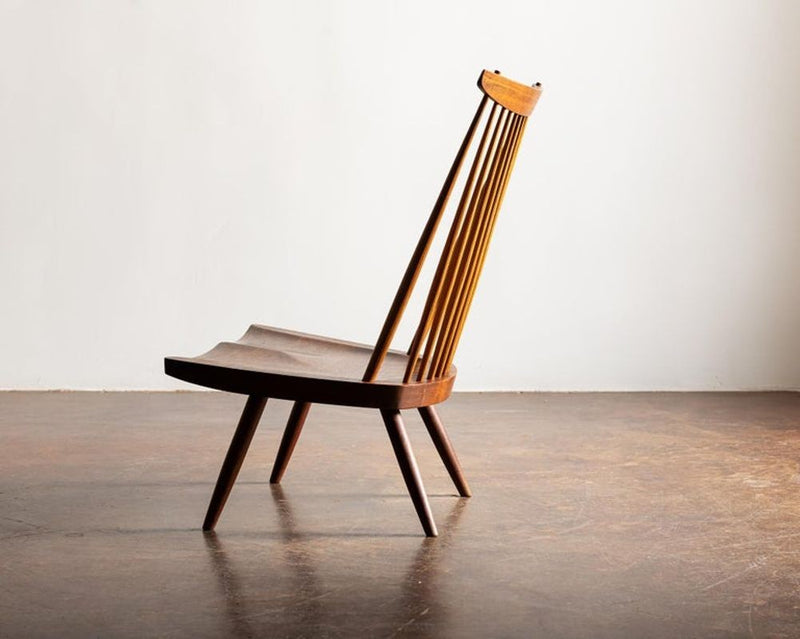 George Nakashima Lounge Chair Executed by Sakura Seisakusho, Japan, 1980s