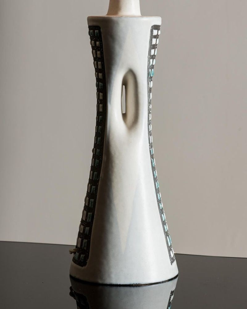 Ceramic Table Lamp by Roger Capron, France, 1960s