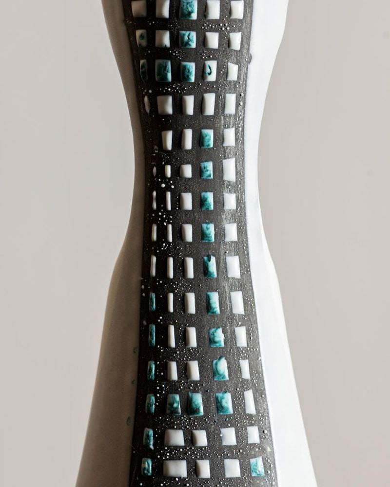 Ceramic Table Lamp by Roger Capron, France, 1960s