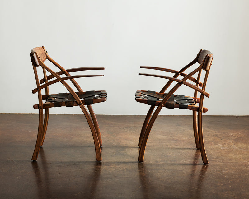 Rare Set of Six Wishbone Chairs by Arthur Espenet Carpenter, 1970s