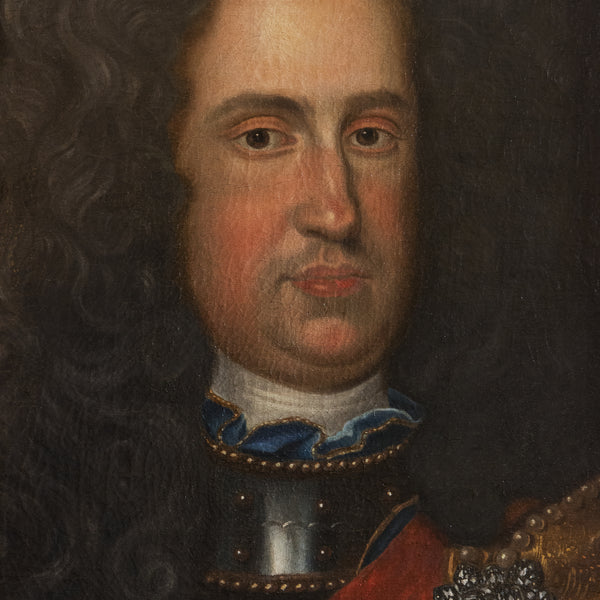 18th Century Continental School Portrait of King Charles VI of Spain