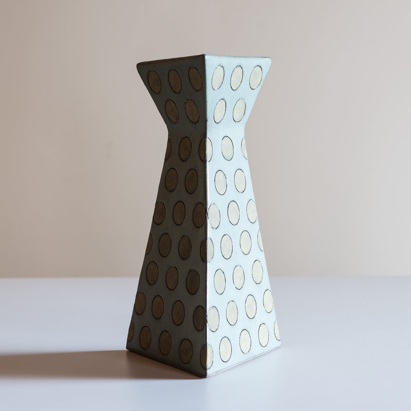 Sculptural Polka Dot Vase by Matthew Ward, New Mexico, 2019