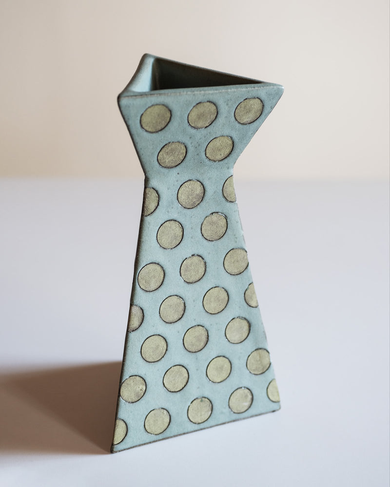 Sculptural Polka Dot Vase by Matthew Ward, New Mexico, 2019