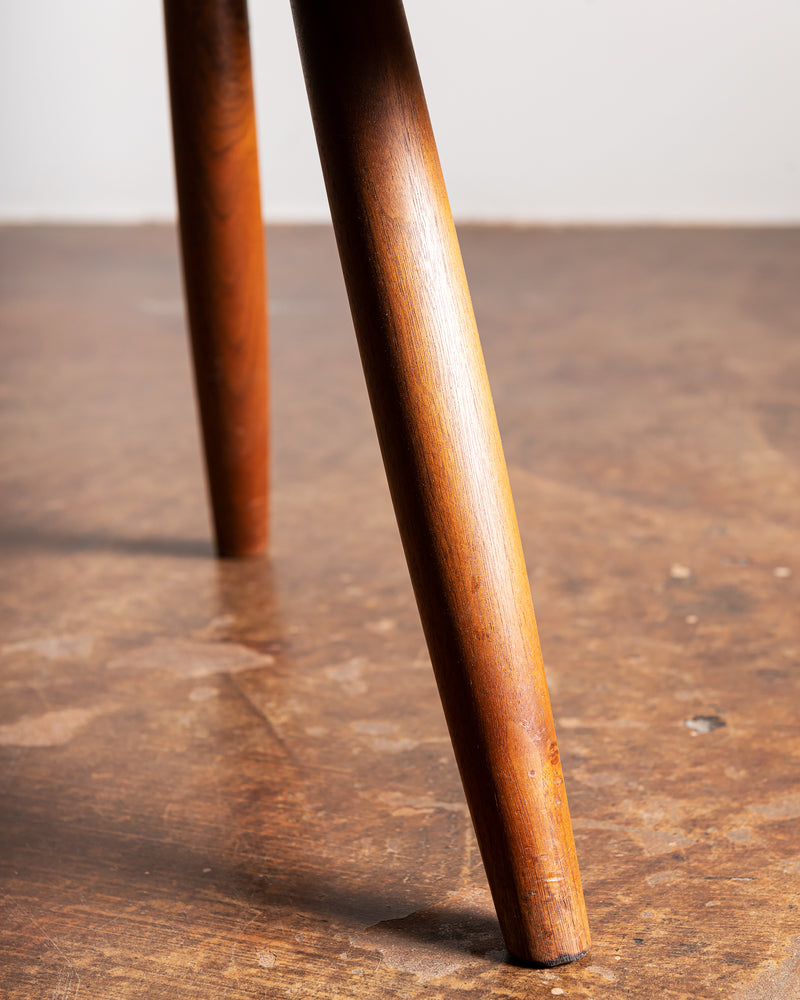 George Nakashima Free Edge Walnut Bench with Back, 1976