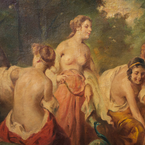 17th Century French Nymphs Painting