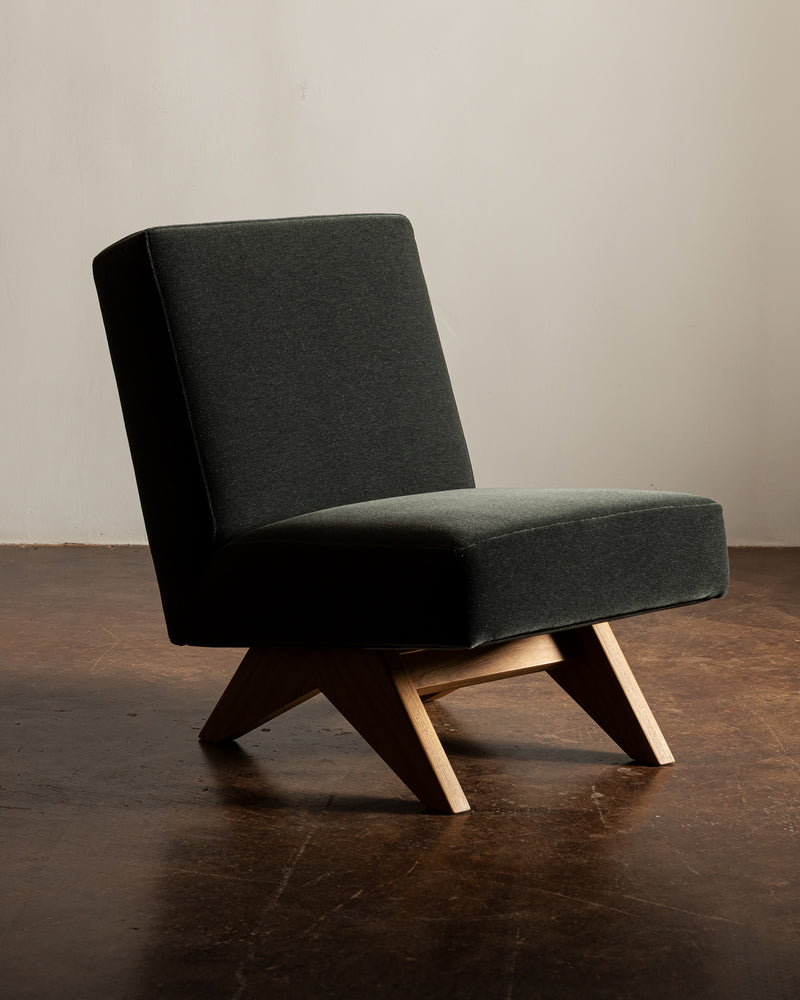 Phantom Hands Upholstered Armless Lounge Chair